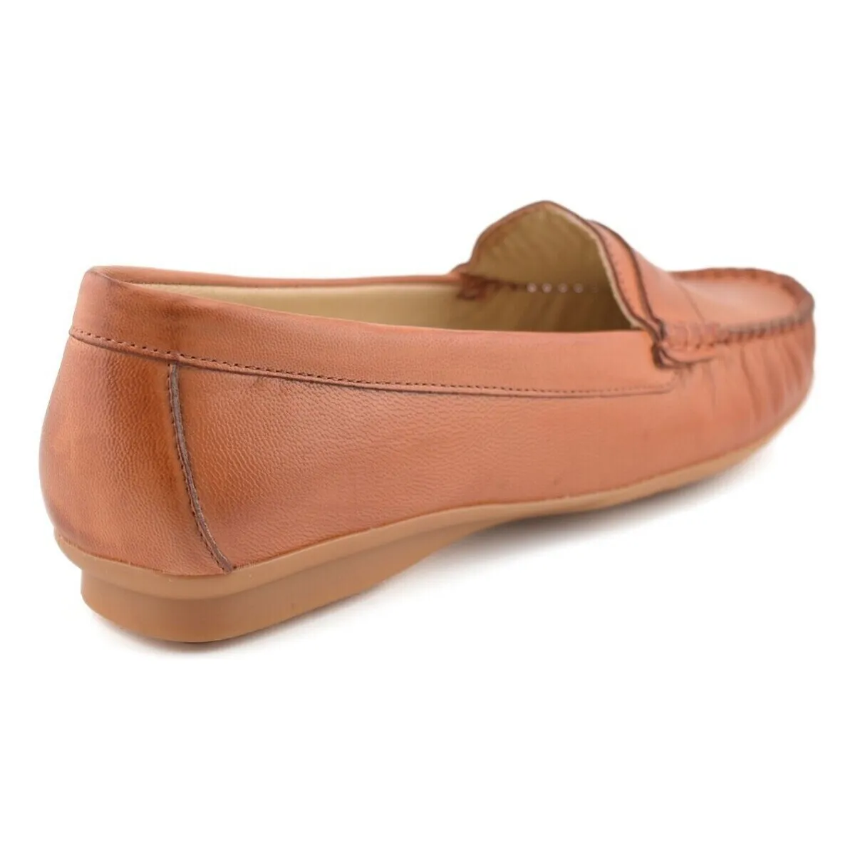 Bailarinas marrones de piel by