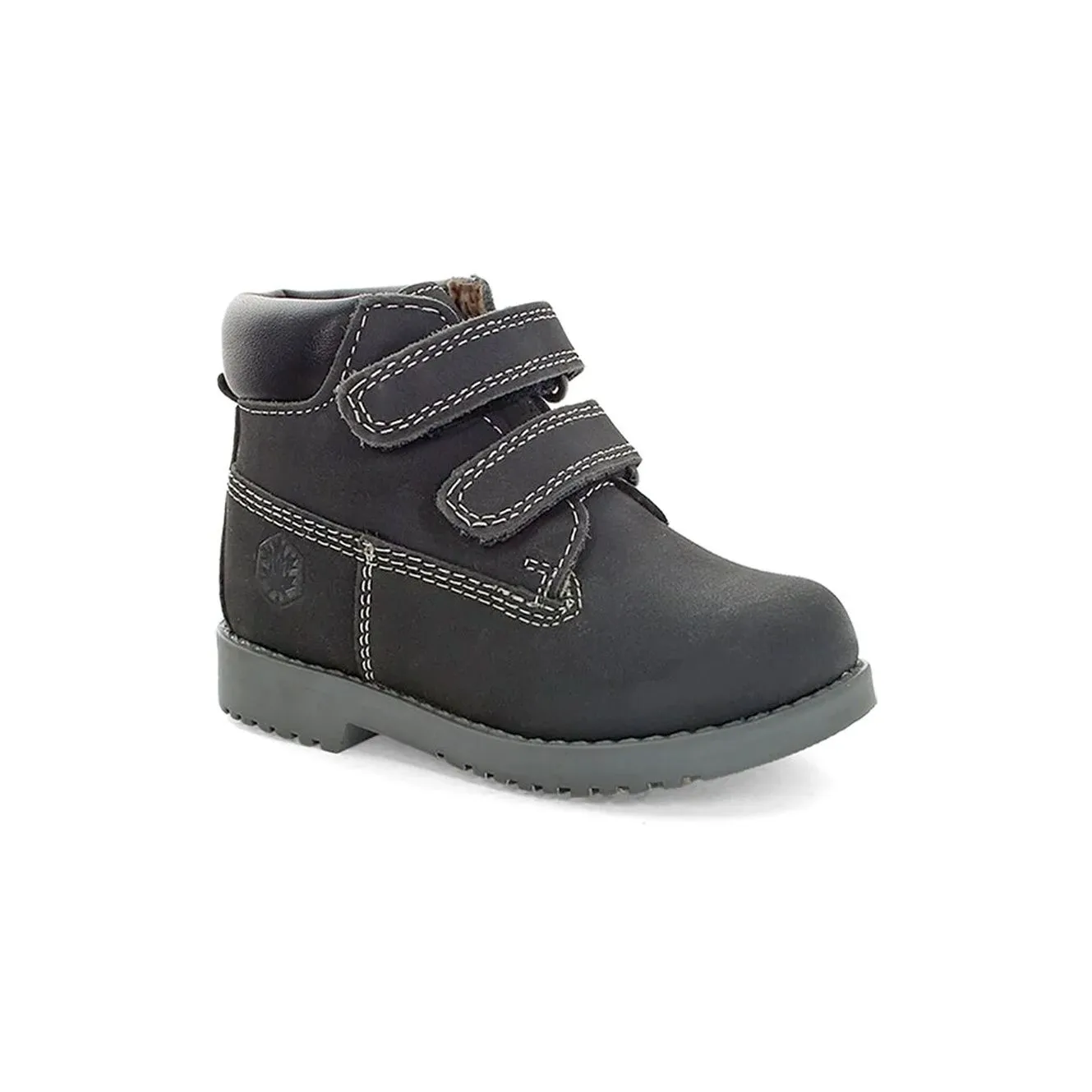 Botas De Piel Azul Marino De Niño Lumberjack 26805-20 (tallas De 20 A 26)