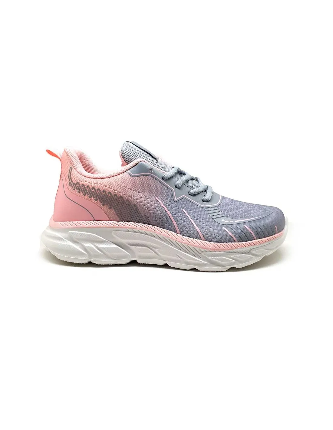 DAVS DEPORTIVA MUJER FOOTFIT EN REJILLA TRANSPIRABLE Y TERMOSELLADO  KHL302G