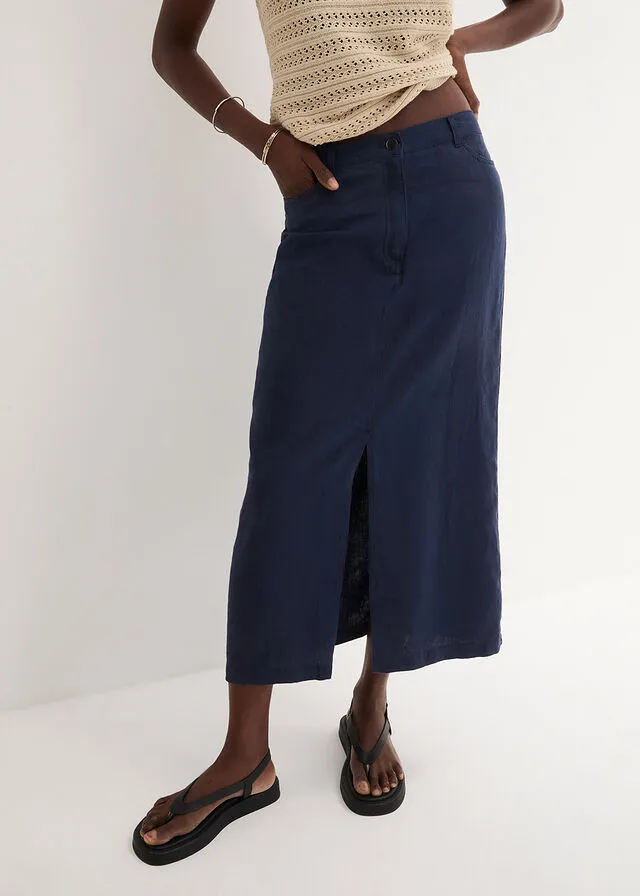 Falda Azul marino