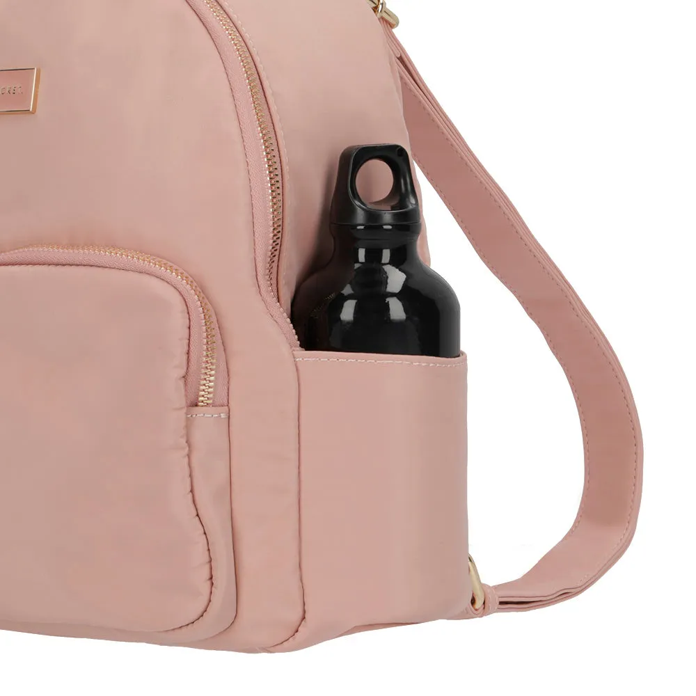 Mochila Dinamarca rosa M