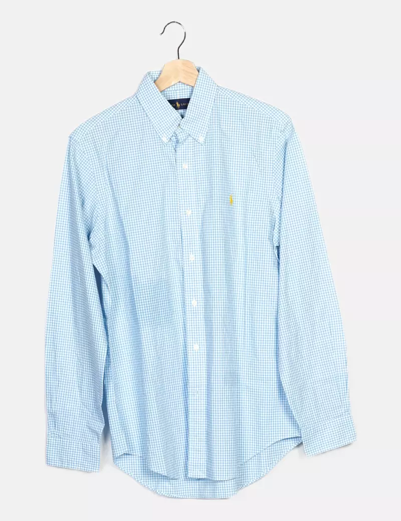 Ralph Lauren Camisa bicolor cuadros