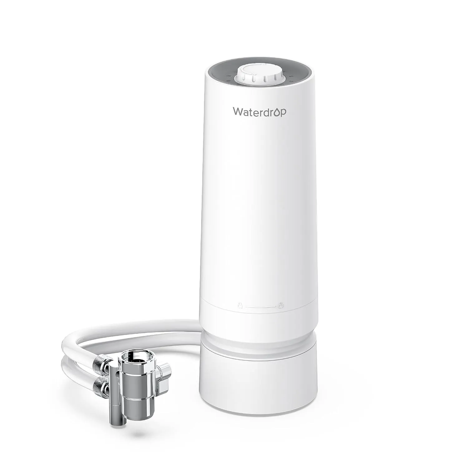 Waterdrop WD-CTF-05 Filtro de Agua para Encimera, 4000 Galones con Recordatorio de Vida del Filtro, Reduce los Metales Pesados, 